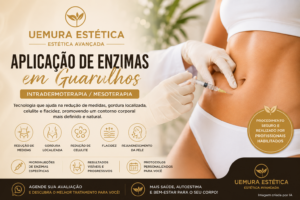Aplicação de enzimas em Guarulhos para gordura localizada e redução de medidas
