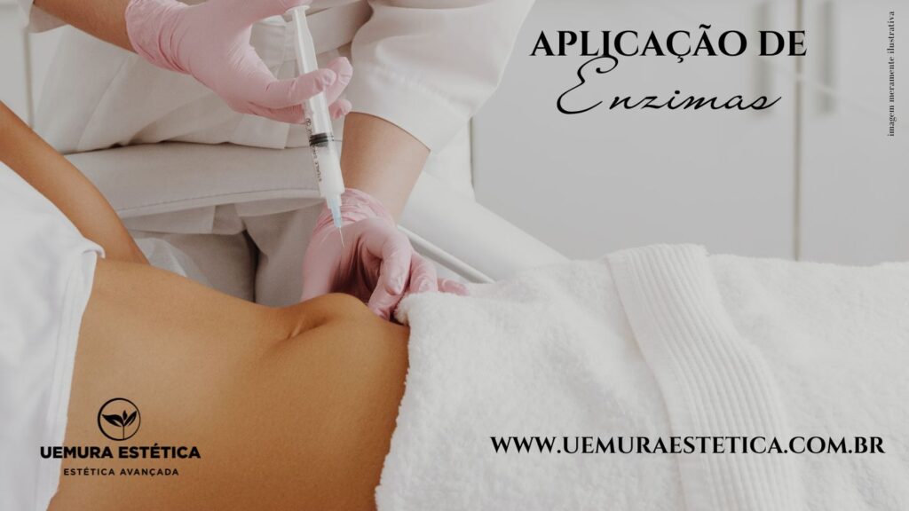 aplicação de enzimas em Guarulhos Enzimas redução de medidas celulite tratamentos emagrecer Uemura Estética em Guarulhos