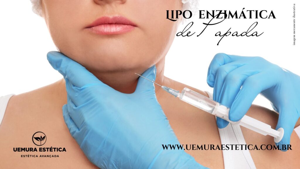 Lipoenzimática de papada Guarulhos Uemura Estética Lipocavitação Depilação a Laser Guarulhos Estética Preenchimento Botox