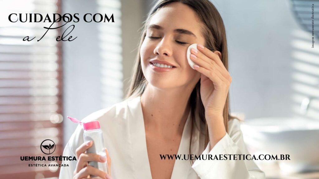 Skin Care Limpeza de pele cuidados com a pele em Guarulhos Uemura Estética Pele linda Acne Tratamento poros dilatados pele oleosa