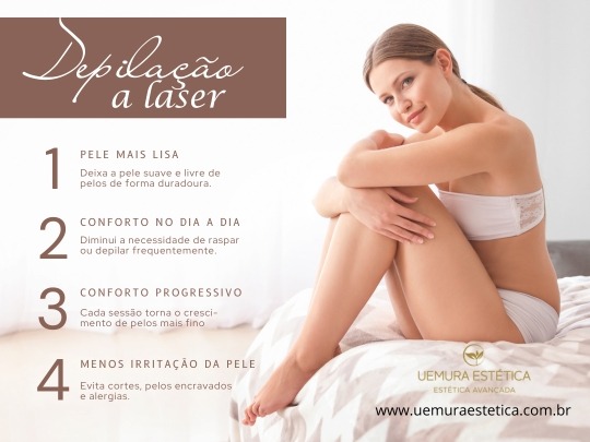 Depilação a LAser em Guarulhos Uemura Estética